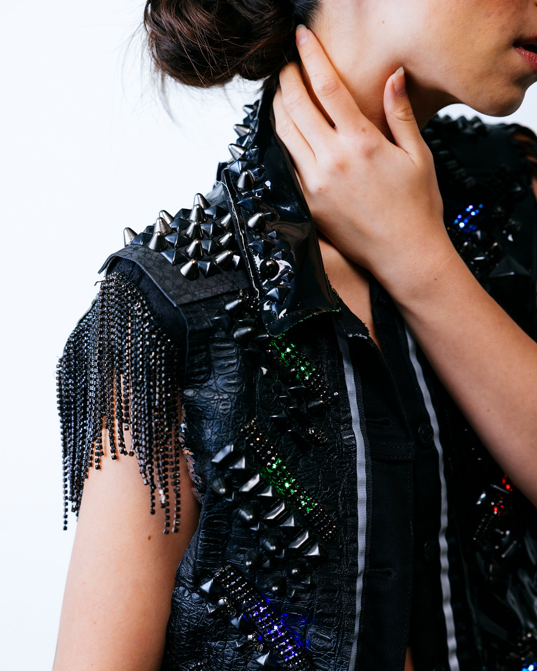 【WONDER WONDER】Debbie Leather Crop Padding Vest 71ThmHU3rCL._UY1000_.jpg